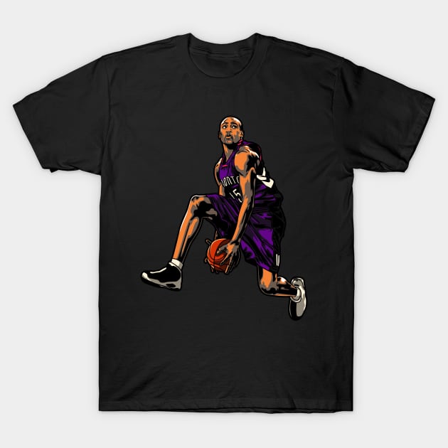 Vince Carter T-Shirt by lazartemarjun